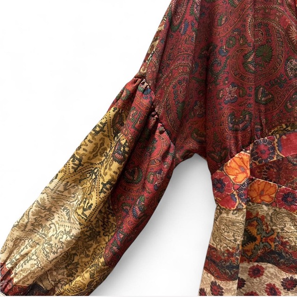 Zara Boho Midi Dress – Size M - Picture 5 of 7